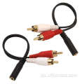 3,5 mm RCA -Kabeladapter für Audio/Video